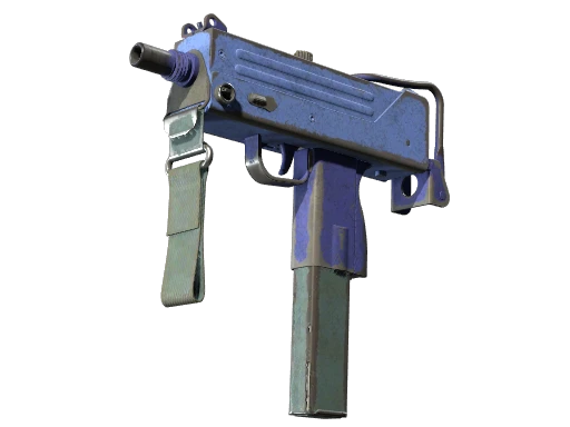 MAC-10 | Indigo (Battle-Scarred)