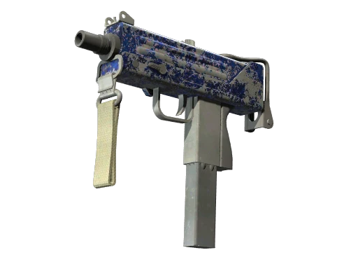 MAC-10 | Lapis Gator (Battle-Scarred)