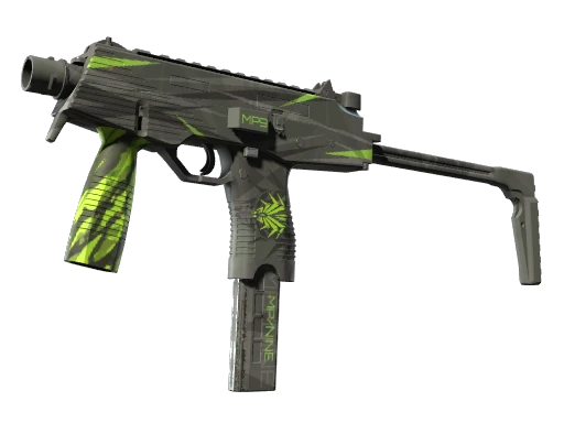 MP9 | Deadly Poison (Minimal Wear)