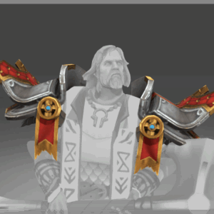 Pauldrons of the Grey Gallant