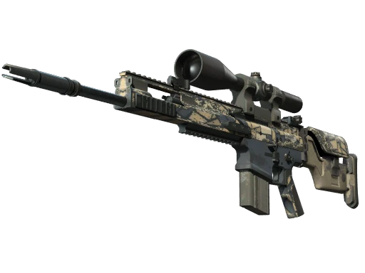 SCAR-20 | Stone Mosaico (Well-Worn)