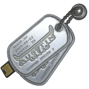 Souvenir Charm | Austin 2025 Highlight | Smoke Speaker