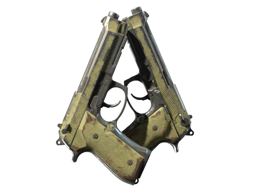 Souvenir Dual Berettas | Colony (Battle-Scarred)