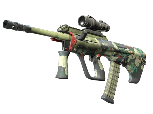 StatTrak™ AUG | Fleet Flock (Battle-Scarred)