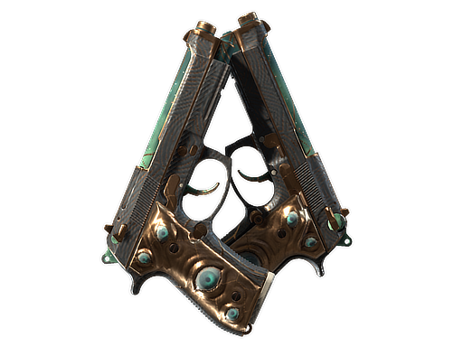 StatTrak™ Dual Berettas | Angel Eyes (Field-Tested)