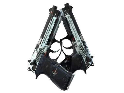 StatTrak™ Dual Berettas | Dezastre (Factory New)