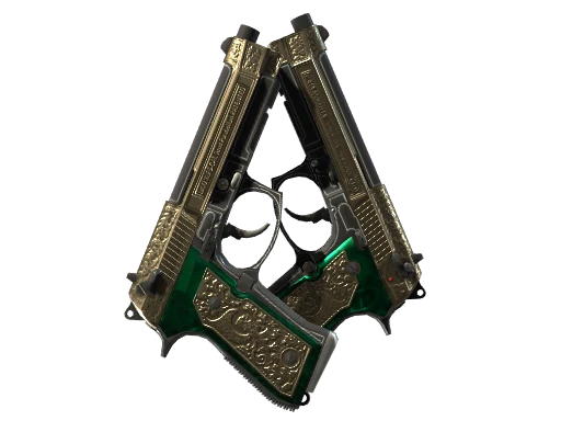 StatTrak™ Dual Berettas | Royal Consorts (Factory New)