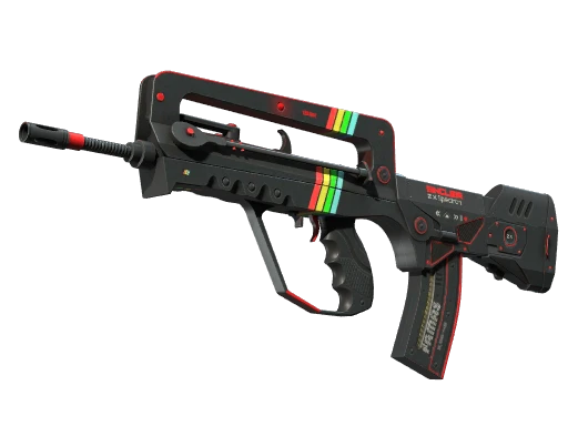 StatTrak™ FAMAS | ZX Spectron (Well-Worn)