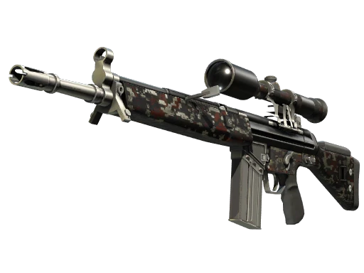 StatTrak™ G3SG1 | Digital Mesh (Minimal Wear)