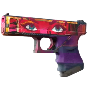 StatTrak™ Glock-18 | Vogue (Well-Worn)