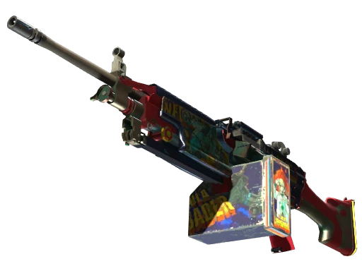 StatTrak™ M249 | Nebula Crusader (Field-Tested)