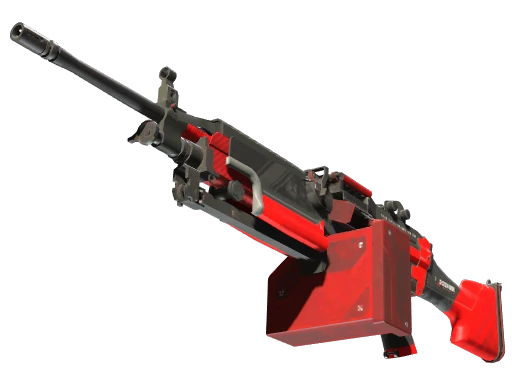 StatTrak™ M249 | System Lock (Minimal Wear)