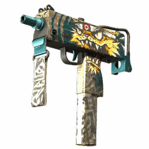 StatTrak™ MAC-10 | Cat Fight (Well-Worn)