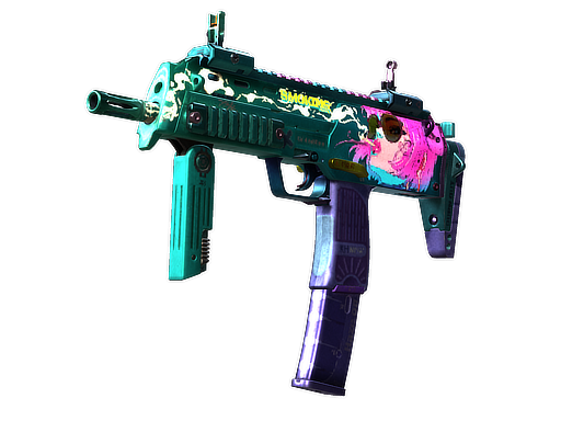 StatTrak™ MP7 | Smoking Kills (Field-Tested)