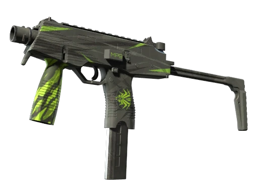StatTrak™ MP9 | Deadly Poison (Well-Worn)