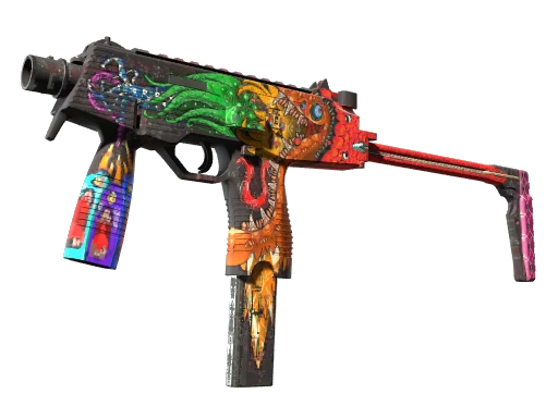 StatTrak™ MP9 | Food Chain (Well-Worn)