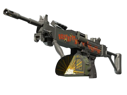 StatTrak™ Negev | Bratatat (Battle-Scarred)