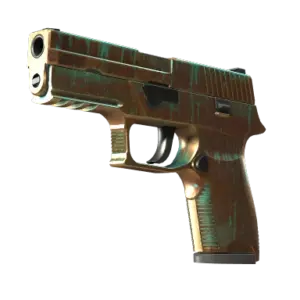 StatTrak™ P250 | Verdigris (Minimal Wear)