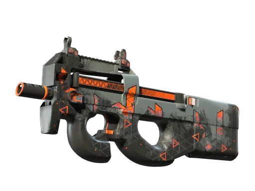 StatTrak™ P90 | Trigon (Minimal Wear)