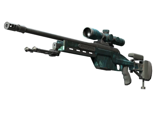 StatTrak™ SSG 08 | Abyss (Battle-Scarred)