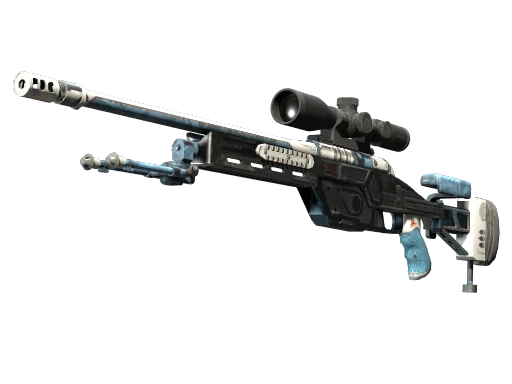 StatTrak™ SSG 08 | Ghost Crusader (Field-Tested)
