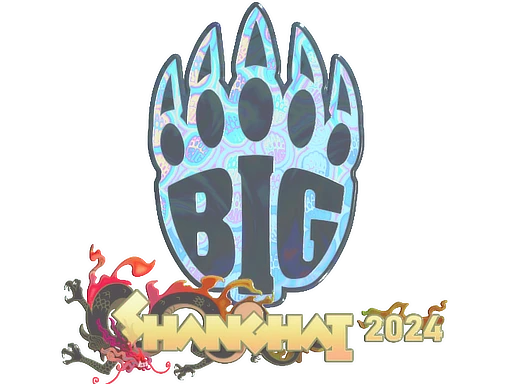 Sticker | BIG (Holo) | Shanghai 2024