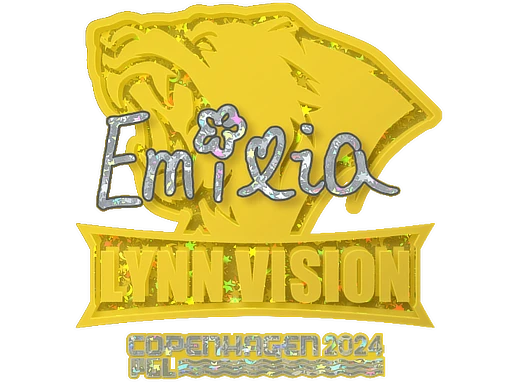 Sticker | EmiliaQAQ (Glitter) | Copenhagen 2024