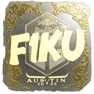 Sticker | F1KU (Gold) | Austin 2025