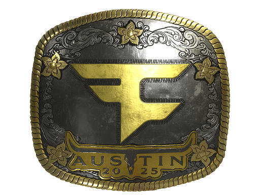 Sticker | FaZe Clan (Gold) | Austin 2025