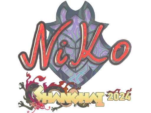 Sticker | NiKo (Holo) | Shanghai 2024
