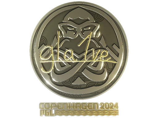 Sticker | gla1ve (Gold) | Copenhagen 2024