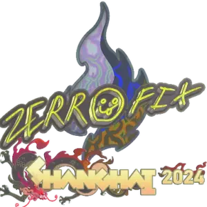 Sticker | zeRRoFIX (Holo) | Shanghai 2024