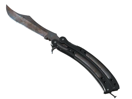 ★ Butterfly Knife | Rust Coat (Well-Worn)