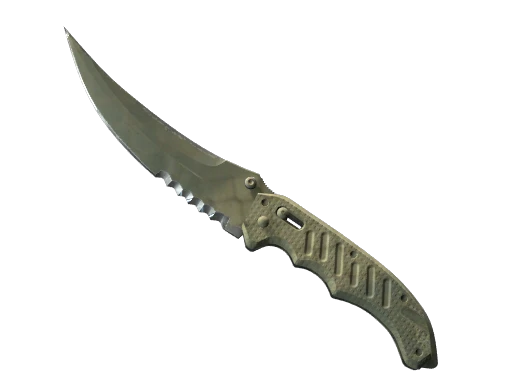 ★ StatTrak™ Flip Knife | Safari Mesh (Well-Worn)