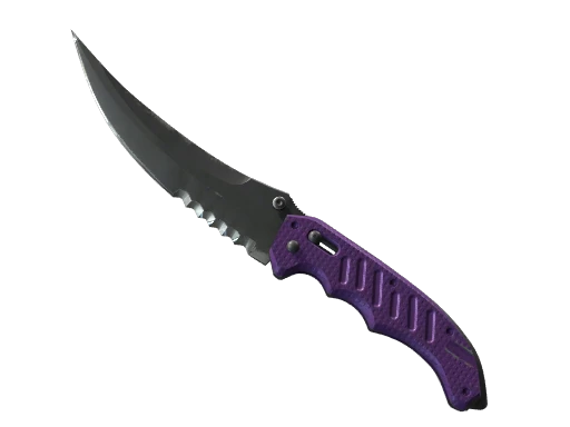 ★ StatTrak™ Flip Knife | Ultraviolet (Field-Tested)