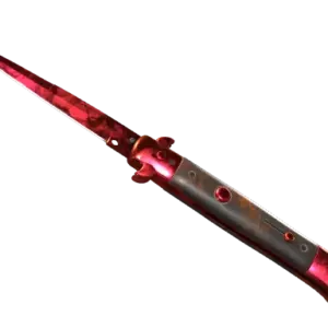 ★ StatTrak™ Stiletto Knife | Doppler Ruby (Factory New)