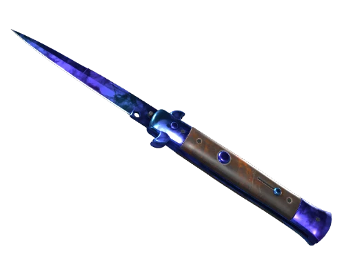★ StatTrak™ Stiletto Knife | Doppler Sapphire (Factory New)