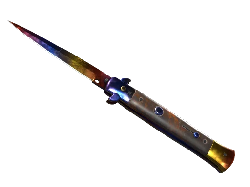 ★ StatTrak™ Stiletto Knife | Marble Fade (Minimal Wear)