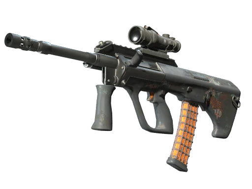 AUG | Amber Slipstream (Battle-Scarred)