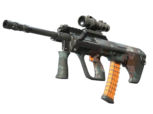 AUG | Amber Slipstream (Well-Worn)
