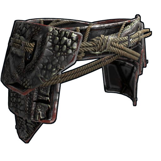 Black Alligator Kilt