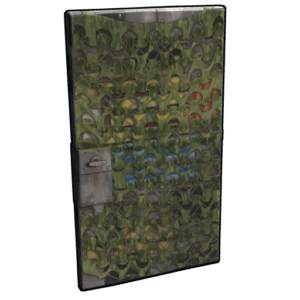 Camouflage Net Door