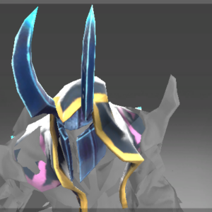 Corrupted Horned Helm of the Frozen Apostle