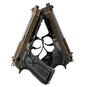 Dual Berettas | Tread (Well-Worn)