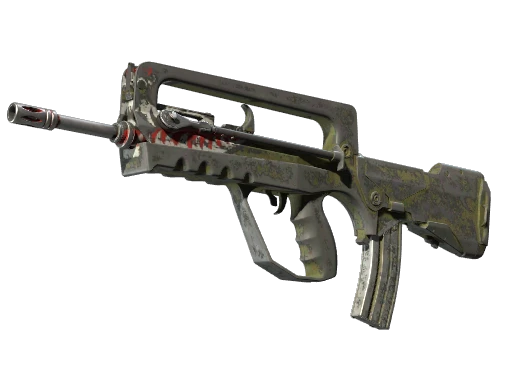 FAMAS | Spitfire (Battle-Scarred)