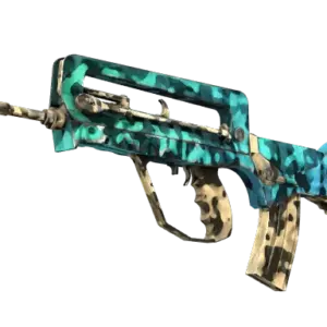 FAMAS | Waters of Nephthys (Battle-Scarred)
