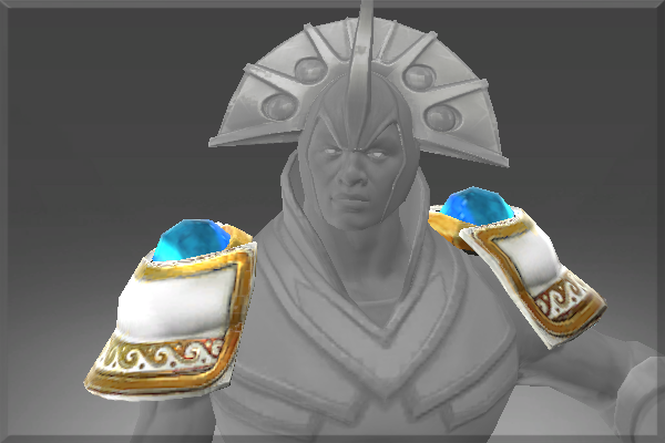 Heroic Gemmed Pauldrons of the Priest Kings