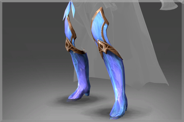 Inscribed Black Ice Constellation - Legs