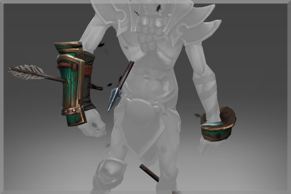 Inscribed Bracers of Dirgesworn Dynasty