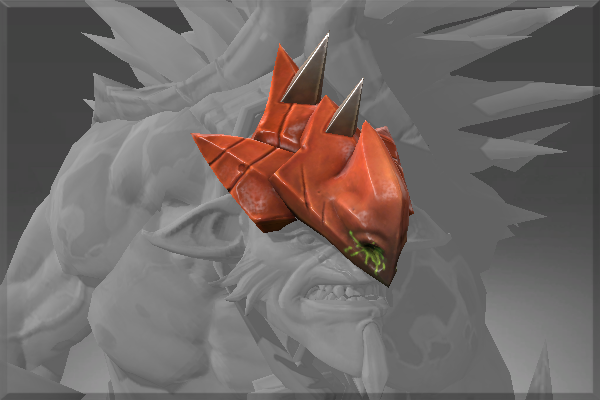 Inscribed Heavy Barbed Head